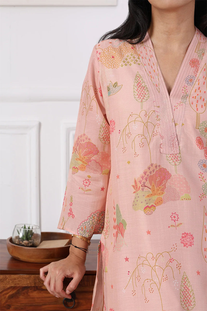 Kurta Pant Peach