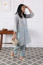 Kurta Pant Blue Reverie Amethyst