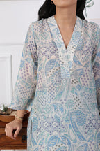 Kurta Pant Blue Reverie Amethyst