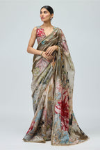 Saree Blouse Petticoat Ivory