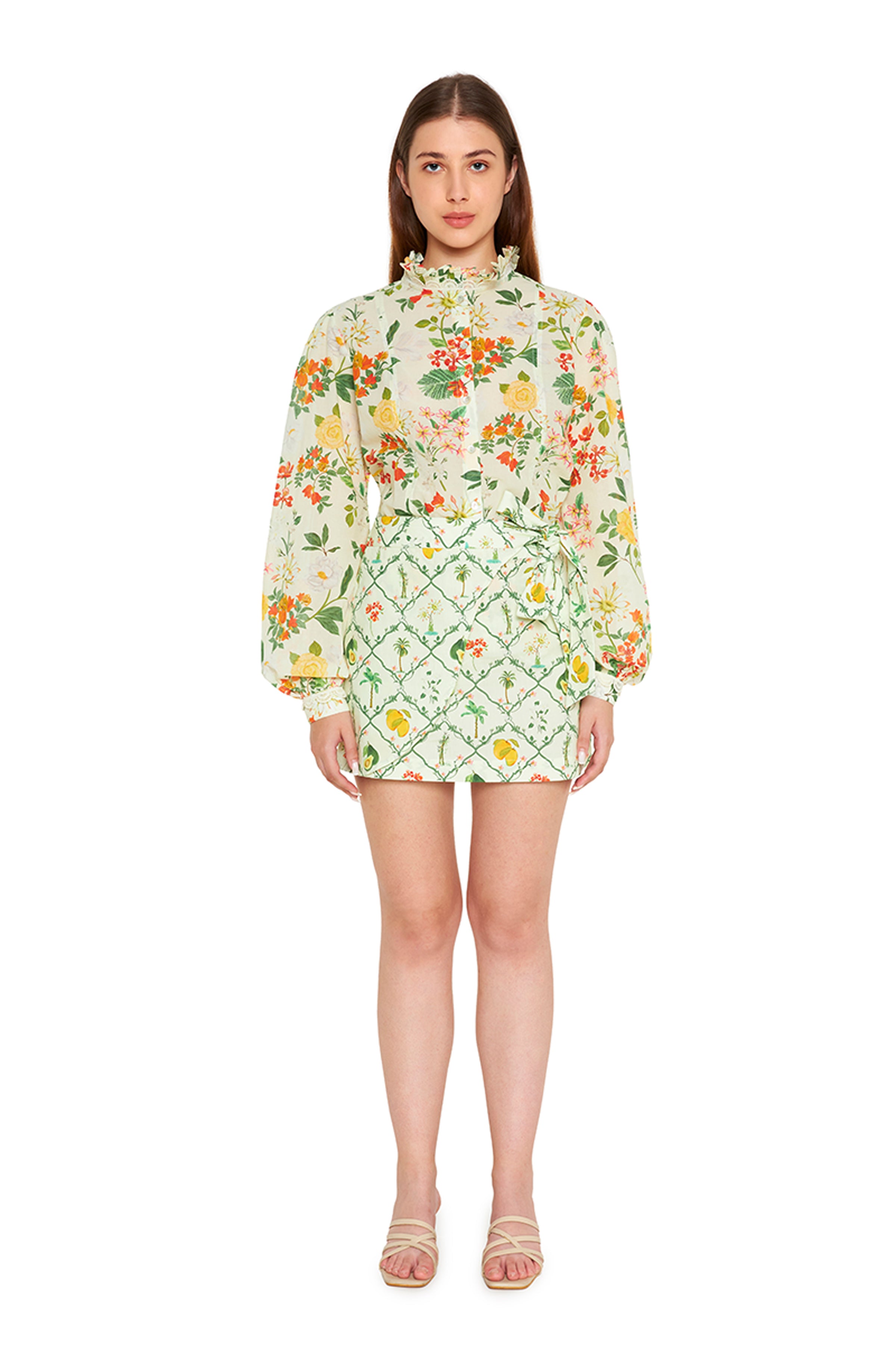 TOP IVORY MULTI