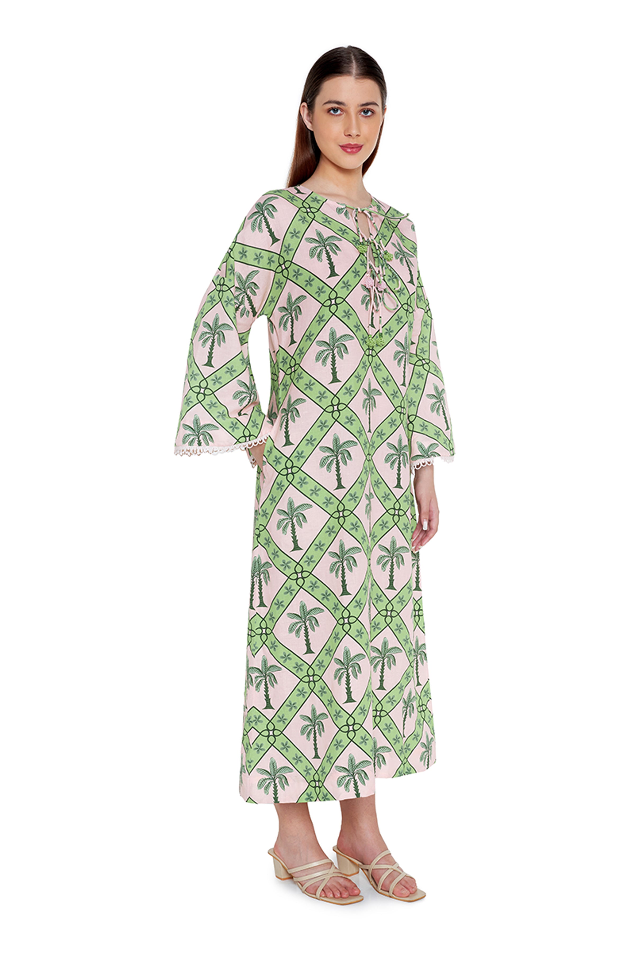 DRESS BLUSH GREEN