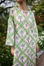 DRESS BLUSH GREEN