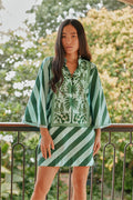 MINI KAFTAN GREEN