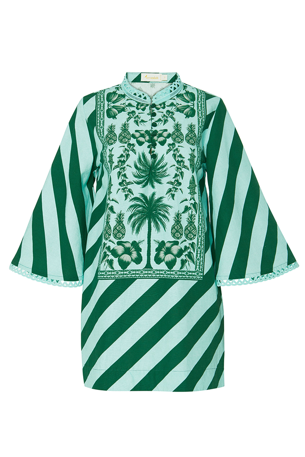 MINI KAFTAN GREEN