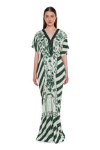 KAFTAN IVORY GREEN
