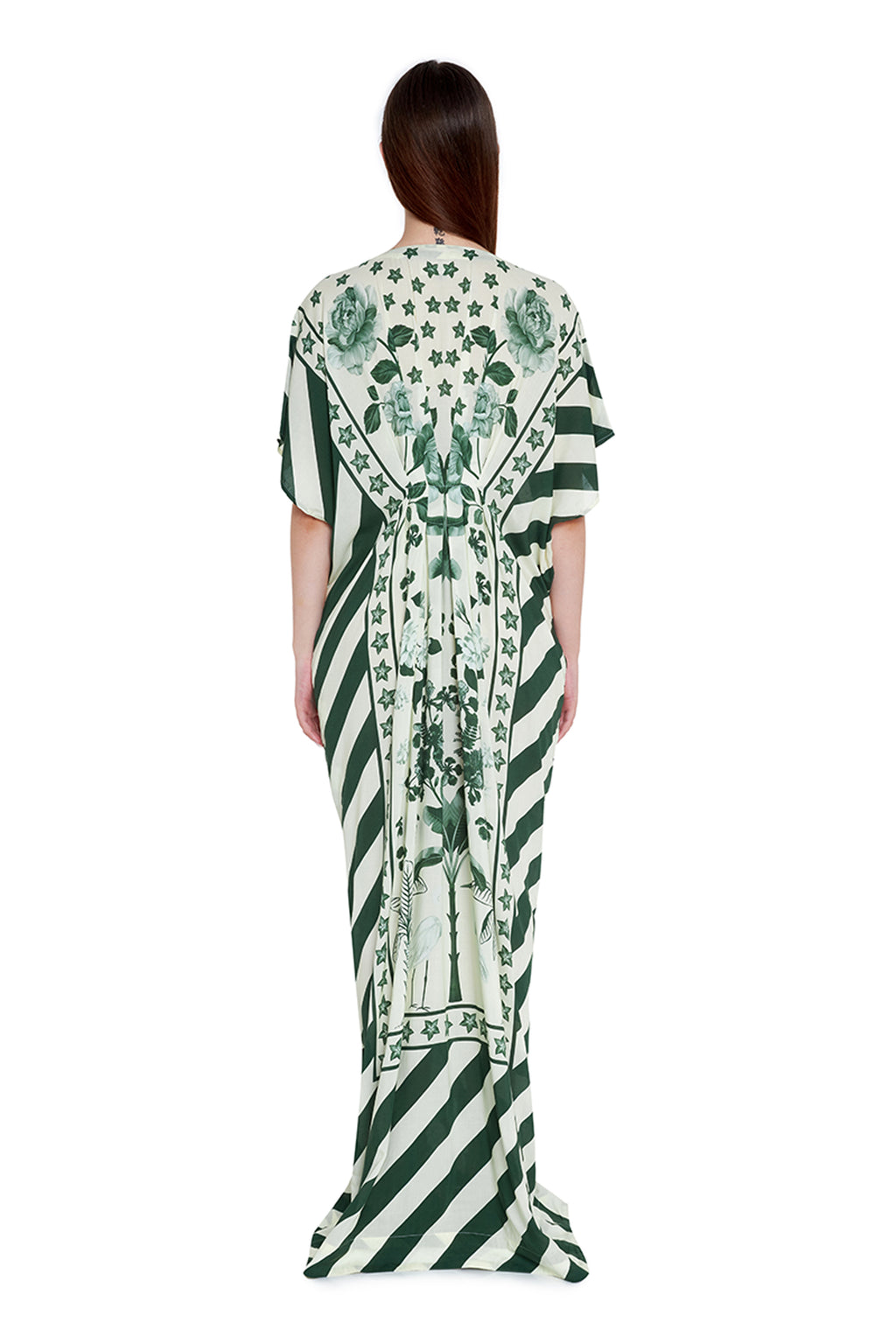 KAFTAN IVORY GREEN