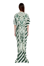 KAFTAN IVORY GREEN