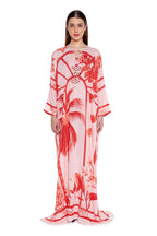 KAFTAN PEACH RED