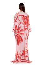 KAFTAN PEACH RED