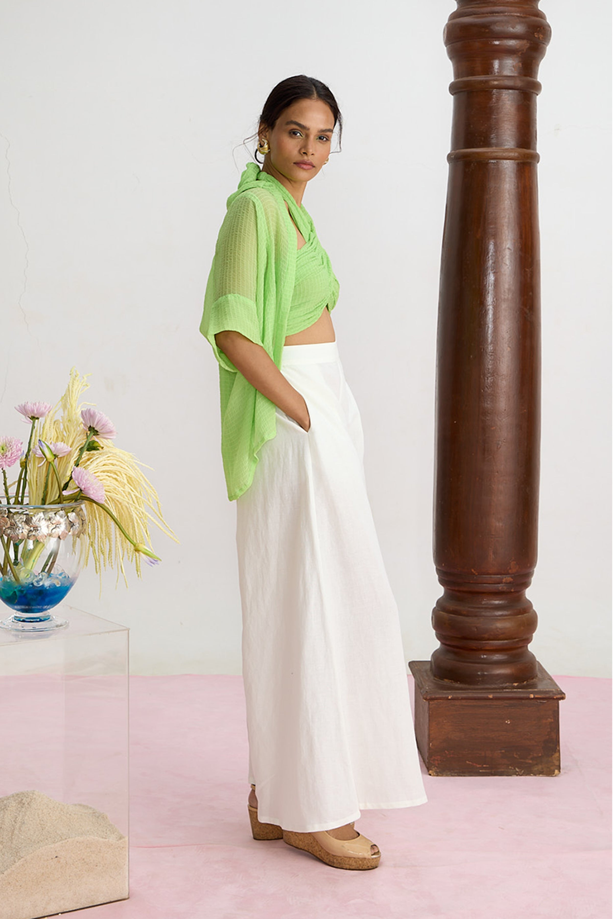 PANT IVORY