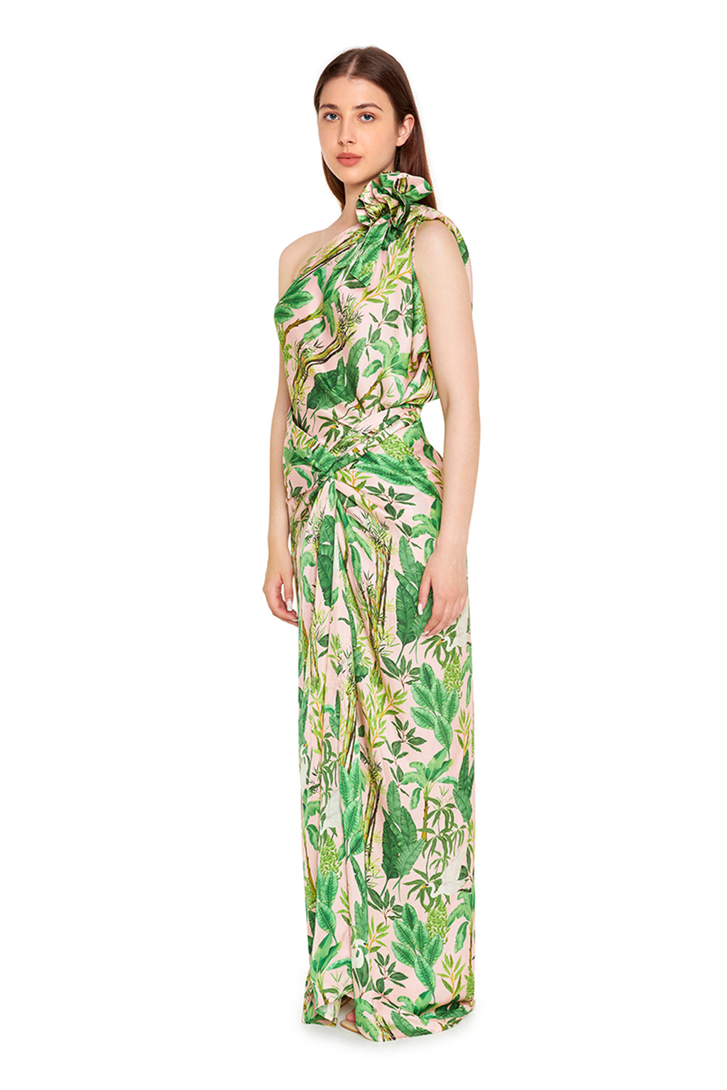 TOP BLUSH GREEN