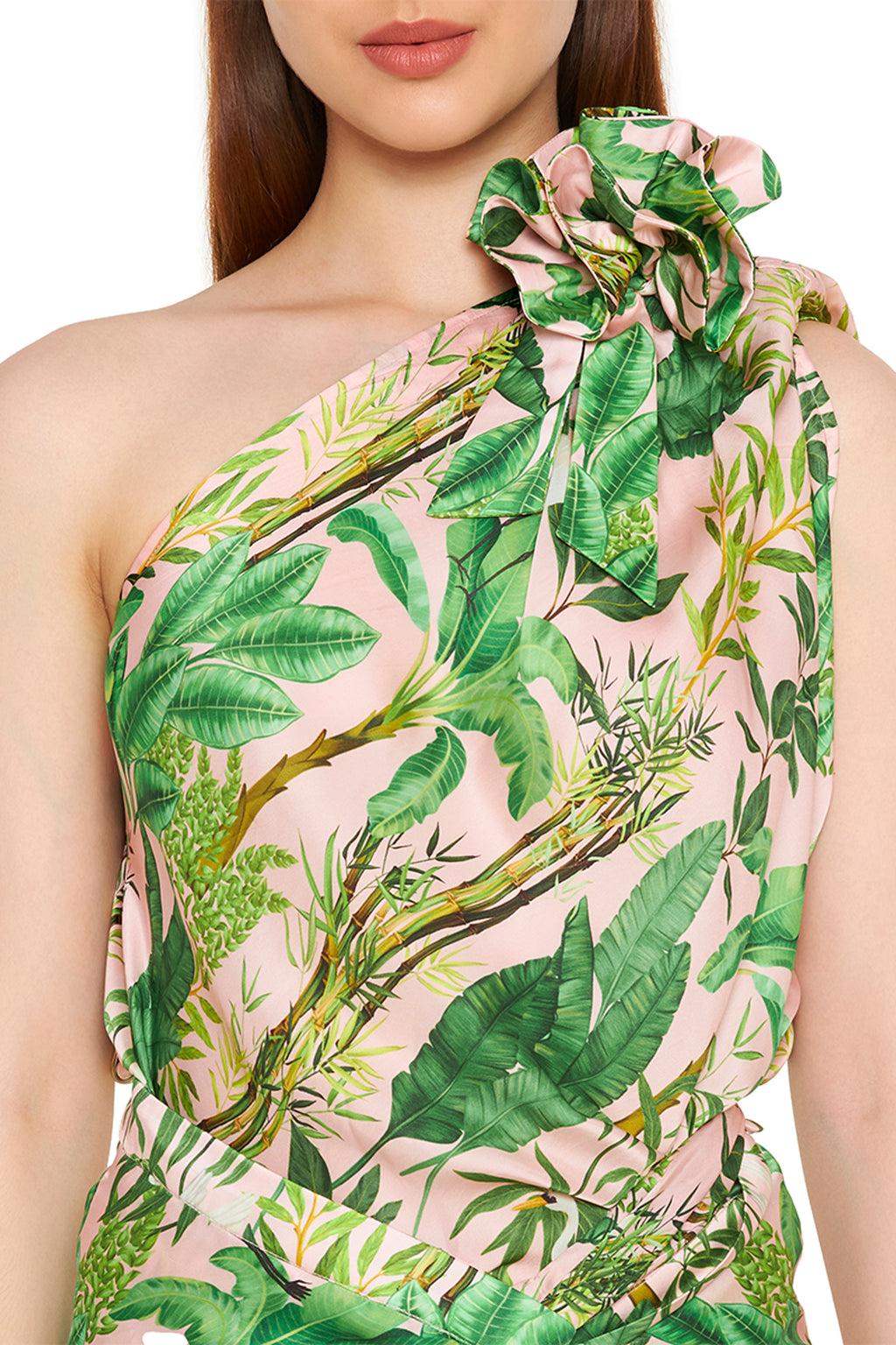 TOP BLUSH GREEN