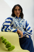 TUNIC BLOUSE BLUE