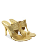 Gold Pencil Heels
