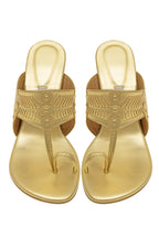Gold Pencil Heels