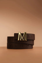 Brown M Women Belt