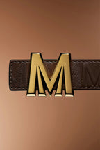 Brown M Women Belt