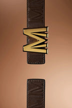 Brown M Women Belt