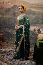 Saree Blouse Emerald