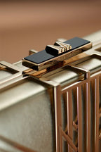 Black and Sahara Clutch