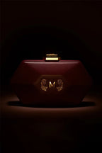 Burgundy Clutch